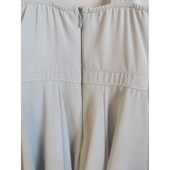 Lulu's Forevermore Gray Halter Skater Dress Size XSmall - Picture 6 of 16